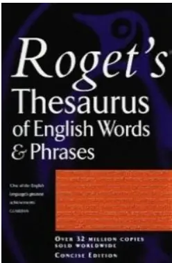 Rogets Thesaurus of English Words and Phrases Concise Edition